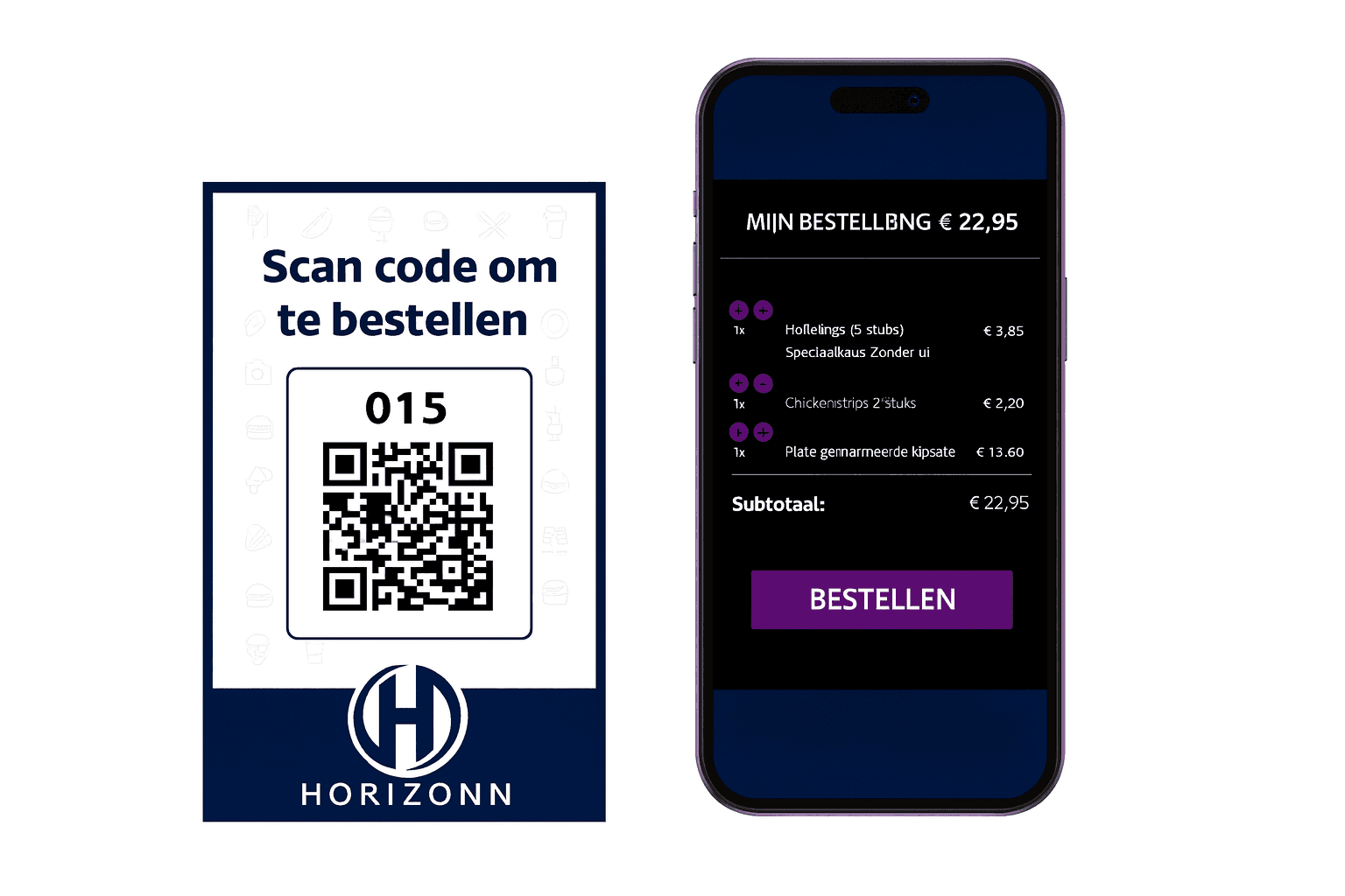 QR Code Ordering System